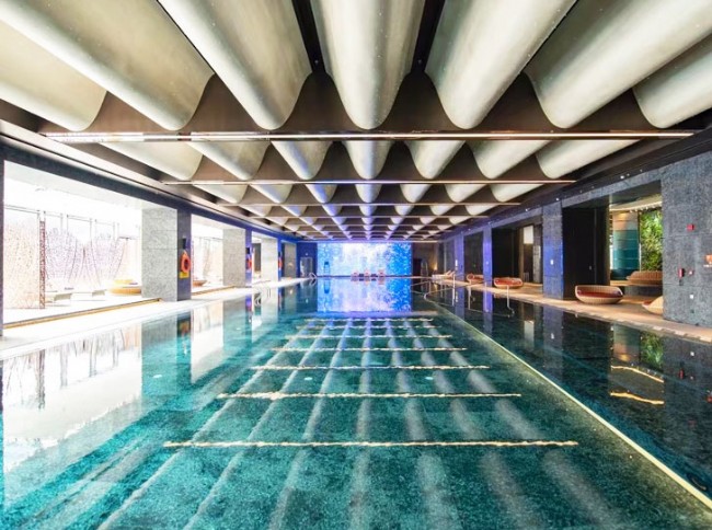 东城网站建设西安W酒店泳池
